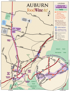 Auburn Map
