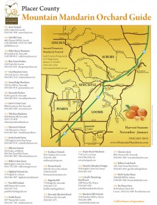 Mountain Mandarin Map and Growers